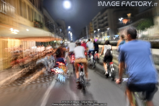 2018-09-20 Milano - Critical Mass 077
